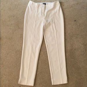 Tan dress suit pants